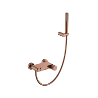 Смеситель для ванны с душем Boheme Stick 123-CB.3 брашированная медь
