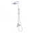 Душевая стойка со смесителем Wonzon & Woghand Flex WW-88047072-CR хром глянцевая