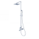Душевая стойка со смесителем Wonzon & Woghand Flex WW-88047072-CR хром глянцевая Душевая стойка со смесителем Wonzon & Woghand Flex WW-88047072-CR хром глянцевая