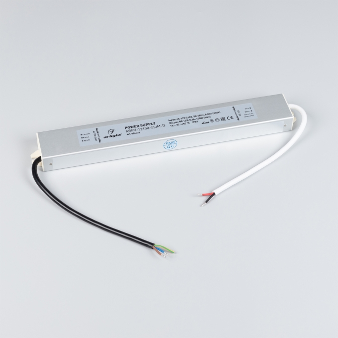 Блок питания ARPV-12100-SLIM-D (12V, 8.3A, 100W), Arlight, 026433, изображение 3 Блок питания ARPV-12100-SLIM-D (12V, 8.3A, 100W), Arlight, 026433, изображение 3
