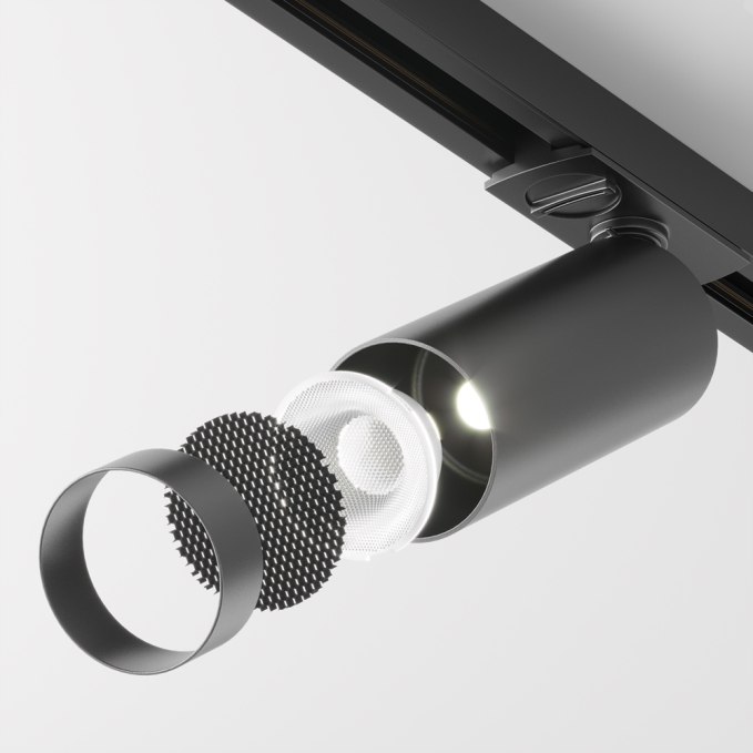 Трековый светильник Фокус / Focus LED Unity 4000K 12Вт 50°, TR021-1-12B4K-W-B, изображение 3 Трековый светильник Фокус / Focus LED Unity 4000K 12Вт 50°, TR021-1-12B4K-W-B, изображение 3