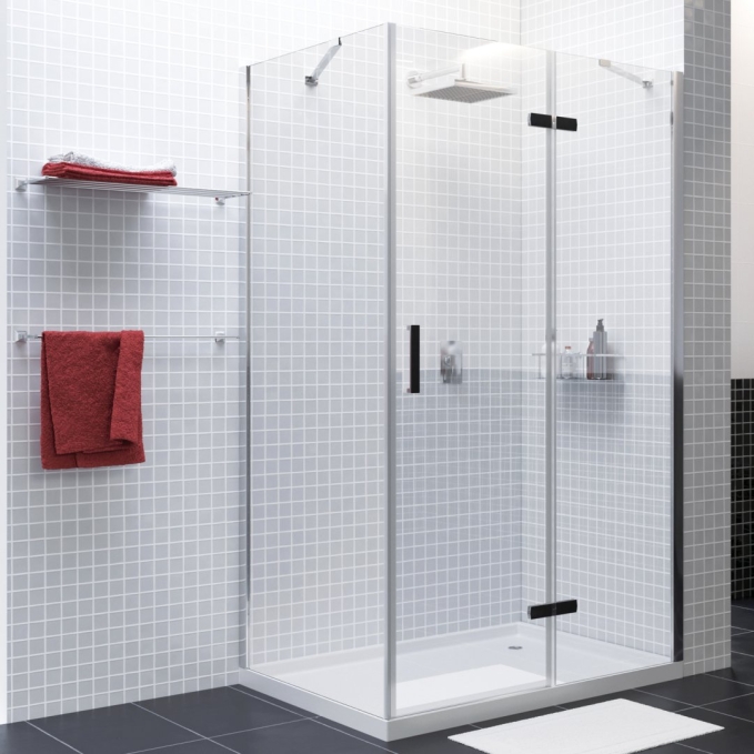 Душевой уголок WasserKRAFT Aller 10H06RBLACK Душевой уголок WasserKRAFT Aller 10H06RBLACK