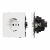 Механизм электрической розетки SCT-TENDO-MEU1-PL-WH (230V, 16A), Arlight, 054078
