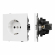 Механизм электрической розетки SCT-TENDO-MEU1-PL-WH (230V, 16A), Arlight, 054078, изображение 1