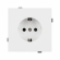 Механизм электрической розетки SCT-TENDO-MEU1-PL-WH (230V, 16A), Arlight, 054078, изображение 2