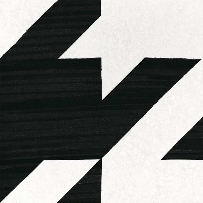 Керамогранит Equipe Caprice Deco Tweed B&W 20x20, 22128 Керамогранит Equipe Caprice Deco Tweed B&W 20x20, 22128