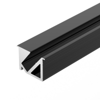 Профиль SL-BEVEL-H10-F14-2000 ANOD BLACK, Arlight, 044084 Профиль SL-BEVEL-H10-F14-2000 ANOD BLACK, Arlight, 044084