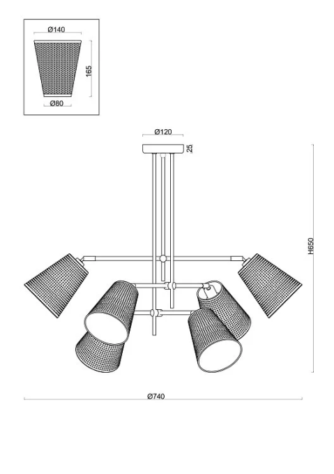 Люстра Терра / Terra E14x6, Freya, FR5260PL-06BS Люстра Терра / Terra E14x6, Freya, FR5260PL-06BS