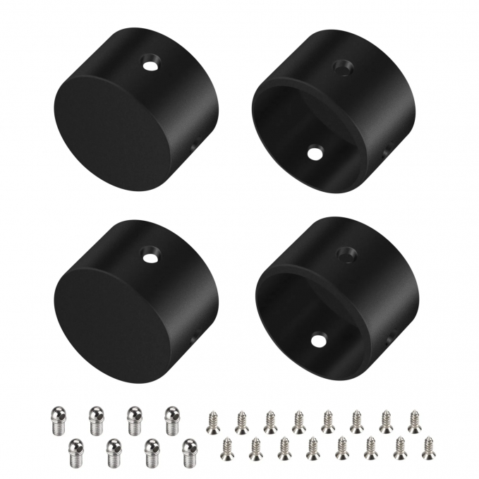 Заглушка WPH-FLEX-D22-360deg BLACK ALU глухая, Arlight, 049938, изображение 1 Заглушка WPH-FLEX-D22-360deg BLACK ALU глухая, Arlight, 049938, изображение 1