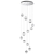 Люстра LED 56W 4000K 4711лм CRYSTAL L-VISION ODL24 567 ODEON LIGHT, 5007/56L