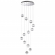 Люстра LED 56W 4000K 4711лм CRYSTAL L-VISION ODL24 567 ODEON LIGHT 5007/56L, изображение 1