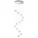 Люстра LED 56W 4000K 4711лм CRYSTAL L-VISION ODL24 567 ODEON LIGHT 5007/56L, фото на белом фоне