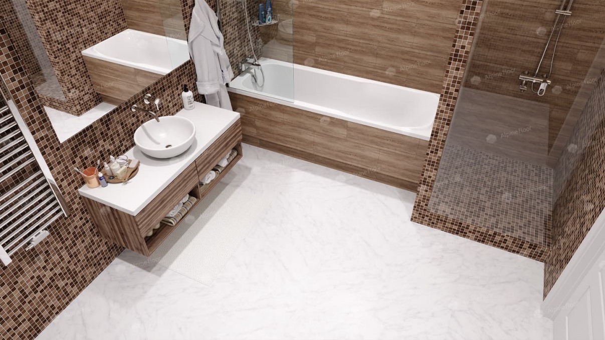 Кварцвиниловая плитка Alpine Floor Grand Stone Дымчатый Лес, ECO 8-1 Кварцвиниловая плитка Alpine Floor Grand Stone Дымчатый Лес, ECO 8-1