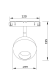 Трековый светильник Шар / Ball S35 4000K 15Вт, Maytoni, TR028-2-15W4K-B