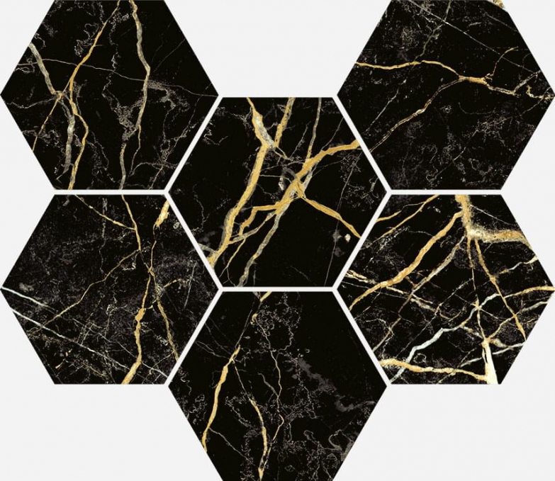 Мозаика Italon Charme Extra Laurent Mosaico Hexagon 25x29, 620110000069 Мозаика Italon Charme Extra Laurent Mosaico Hexagon 25x29, 620110000069