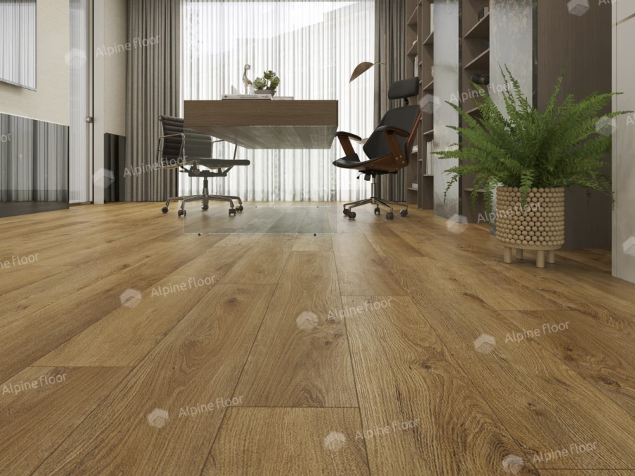 Кварцвиниловая плитка Alpine Floor Ultra Дуб Цейлонский, ЕСО 5-30