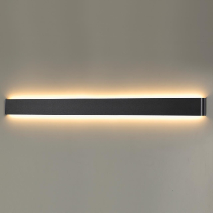 Настенный светильник IP20 LED 40W 3245Лм 3000K FRAMANT HIGHTECH ODL22 439 ODEON LIGHT 4294/40WL, фото на цветном фоне 1