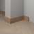 Плинтус Decor-Dizayn 708-90SH, 80x13x2400 мм