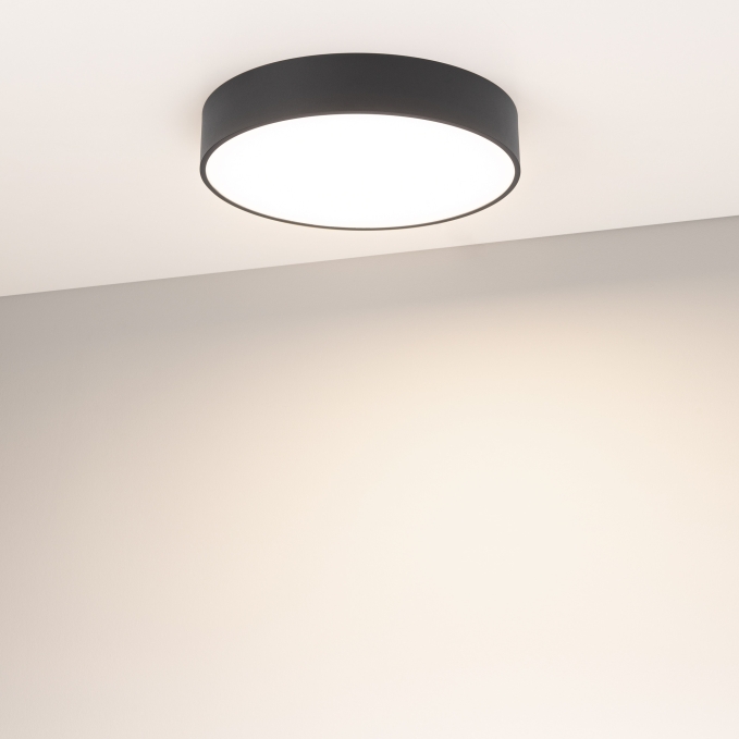 Светильник IM-RONDO-EMERGENCY-3H-R350-33W Warm3000 (BK, 120 deg, 230V), Arlight, 041069, изображение 4 Светильник IM-RONDO-EMERGENCY-3H-R350-33W Warm3000 (BK, 120 deg, 230V), Arlight, 041069, изображение 4