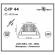 Встраиваемый светильник IP44 LED 3000K 20W 100-265V DRUM SPOT NT18 532 NOVOTECH 357603, схема товара