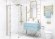 Настенная плитка AltaCera Elemento Paradise White 25x50, WT9PAR00 Настенная плитка AltaCera Elemento Paradise White 25x50, WT9PAR00