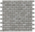 Мозаика Atlas Concorde Italy Marvel Stone Bardiglio G. Mosaico Lapp. Burattato 29.8x29.8, AS33