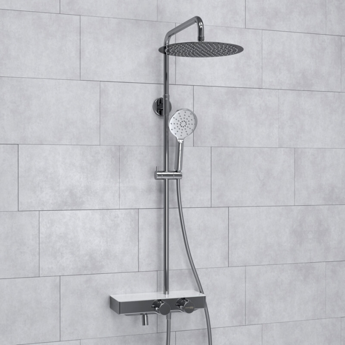 Душевая система WasserKRAFT  A113.116.127.CH T