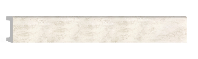 Плинтус напольный Decomaster D234-1633ДМ, 58x16x2400 мм