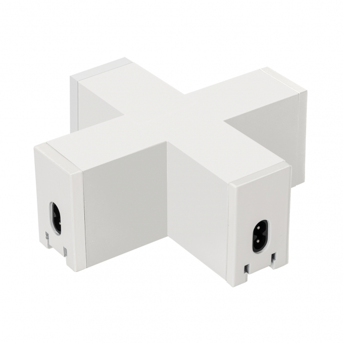 Коннектор крестовой NEO-CLIP-38-CON-X-WH, Arlight, 028938, изображение 1