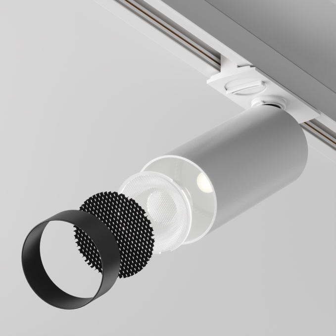 Трековый светильник Фокус / Focus LED Unity 4000K 12Вт 50°, TR021-1-12W4K-W-W, изображение 4 Трековый светильник Фокус / Focus LED Unity 4000K 12Вт 50°, TR021-1-12W4K-W-W, изображение 4