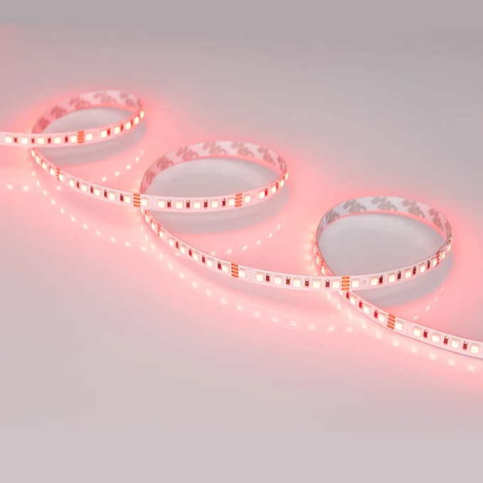 Светодиодная лента RT 2-5000 24V RGB 8mm (3838, 120 LED/m, LUX), Arlight, 026832, изображение 2 Светодиодная лента RT 2-5000 24V RGB 8mm (3838, 120 LED/m, LUX), Arlight, 026832, изображение 2