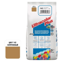 Затирка цементная Mapei Ultracolor Plus №142 Коричневый, 2 кг