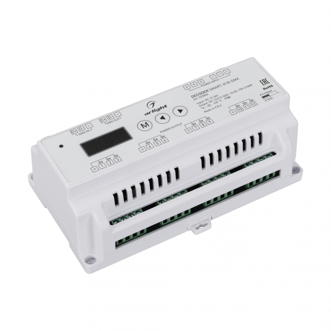 Декодер SMART-K18-DMX (12-36V, 12x5A), Arlight, 023826, изображение 1