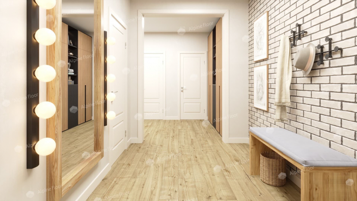 Ламинат Alpine Floor by Classen Aqua Life Дуб Эмпуриабрава, LF103-06 Ламинат Alpine Floor by Classen Aqua Life Дуб Эмпуриабрава, LF103-06