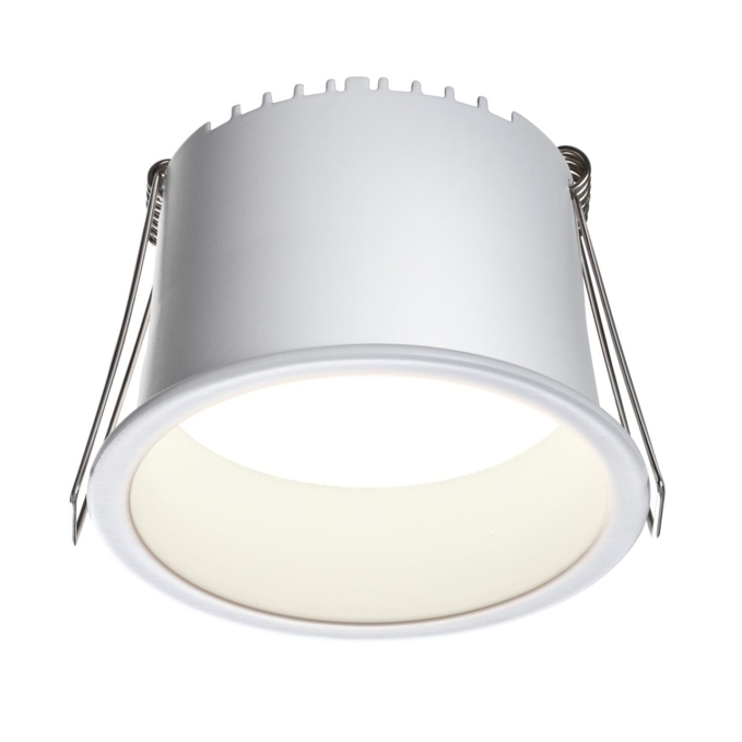 Светильник встраиваемый светодиодный IP20 LED 9W 220V 540Лм 3000К TRAN SPOT NT23 536 NOVOTECH 359234, фото на белом фоне Светильник встраиваемый светодиодный IP20 LED 9W 220V 540Лм 3000К TRAN SPOT NT23 536 NOVOTECH 359234, фото на белом фоне