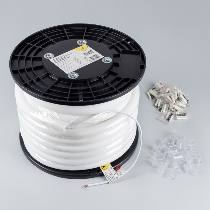 Светодиодная лента герметичная MOONLIGHT-TOP-A336-D25mm 48V Warm3000 360deg (12.5 W/m, IP65, 2835, 20m, wire x1), Arlight, 037562, изображение 3 Светодиодная лента герметичная MOONLIGHT-TOP-A336-D25mm 48V Warm3000 360deg (12.5 W/m, IP65, 2835, 20m, wire x1), Arlight, 037562, изображение 3