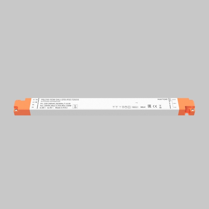 Источник напряжения 24В DALI DT8 150Вт IP 20, 725013, изображение 2 Источник напряжения 24В DALI DT8 150Вт IP 20, 725013, изображение 2