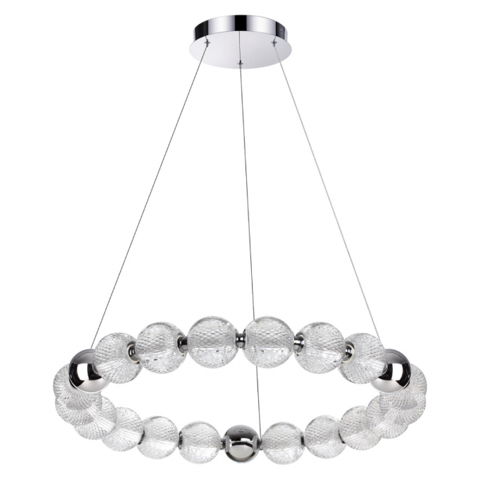 Люстра LED 60W 4000K 4987лм CRYSTAL L-VISION ODL24 571 ODEON LIGHT 5007/60L, изображение 1 Люстра LED 60W 4000K 4987лм CRYSTAL L-VISION ODL24 571 ODEON LIGHT 5007/60L, изображение 1