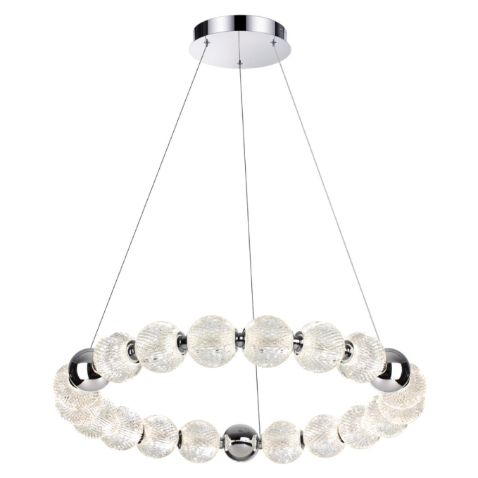 Люстра LED 60W 4000K 4987лм CRYSTAL L-VISION ODL24 571 ODEON LIGHT 5007/60L, фото на белом фоне Люстра LED 60W 4000K 4987лм CRYSTAL L-VISION ODL24 571 ODEON LIGHT 5007/60L, фото на белом фоне