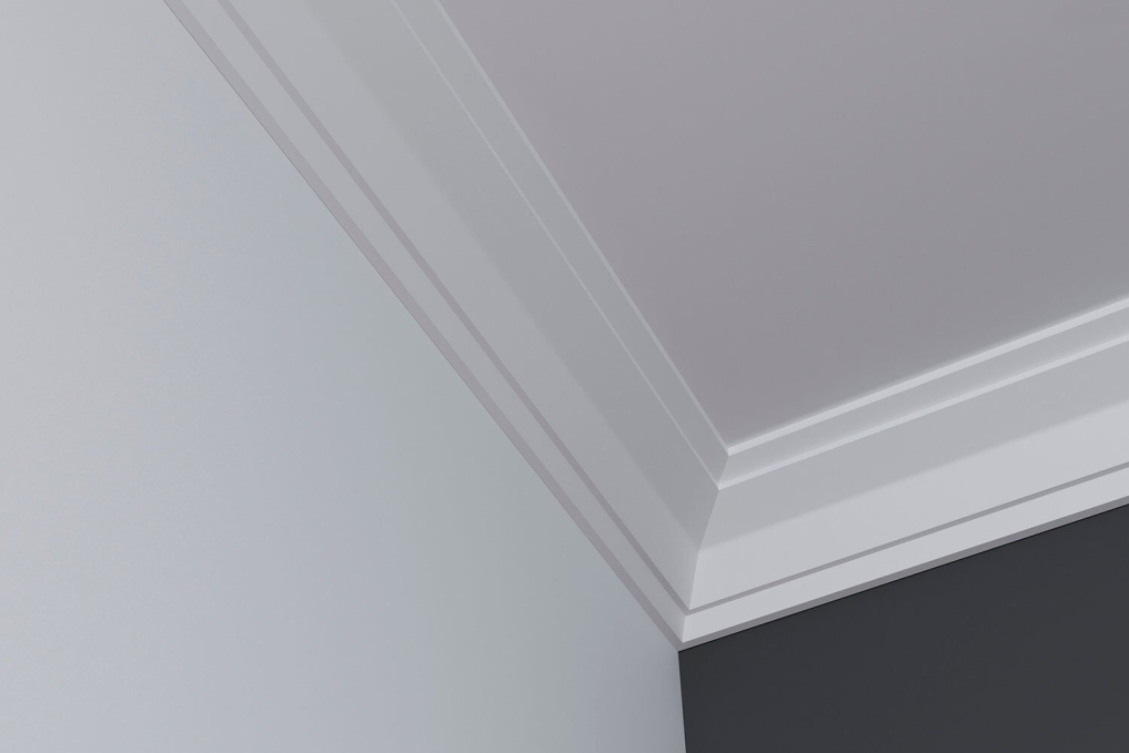 Карниз Cosca Decor KX028, 75х75x2000 мм, Экополимер