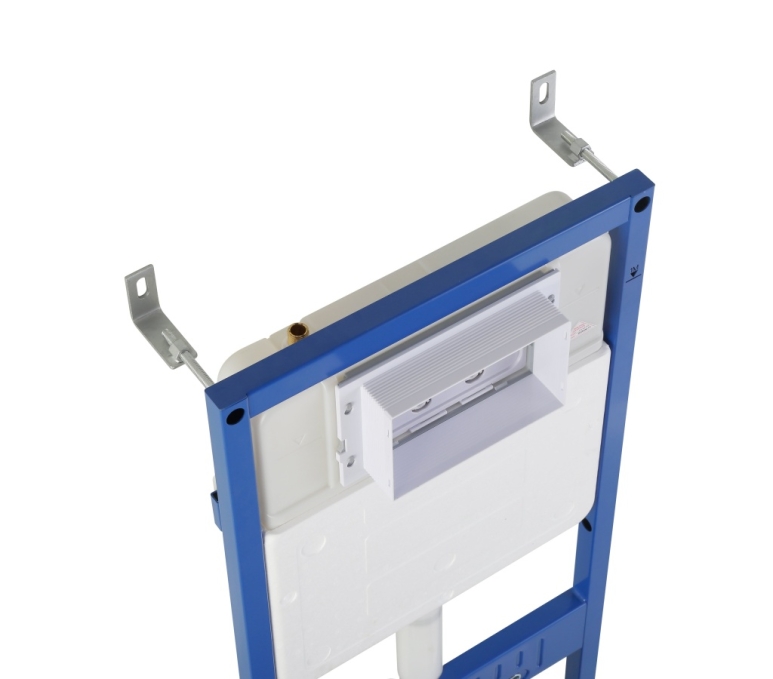 Инсталляция Sapbox 108C.500.01.808SS-BRG для унитаза с кнопкой смыва бронзированное золото