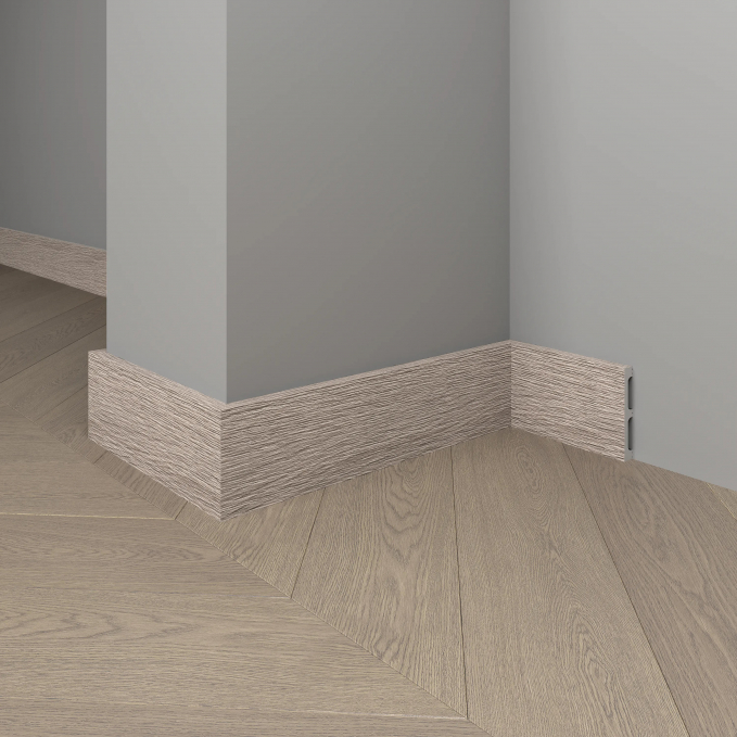 Плинтус Decor-Dizayn 708-80SH, 80x13x2400 мм