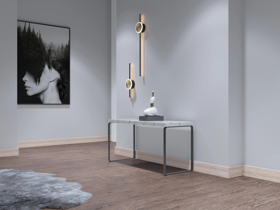 Плинтус Decor-Dizayn 708-80SH, 80x13x2400 мм