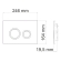 Кнопка смыва WasserKRAFT WH01 Кнопка смыва WasserKRAFT WH01