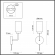 Бра E14 1*40W 220V DALLIN COMFI LN23 000 LUMION 5639/1W, схема товара