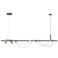 Подвесной светильник с раздельн. вкл IP20 LED 40W 1580Лм 3000K CORDA HIGHTECH ODL23 301 ODEON LIGHT 4397/40L