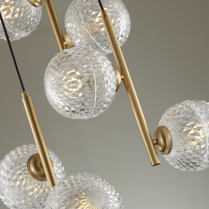 Светильник подвесной E27 6*8W LED 220V GENEVA MODERNI LN23 000 LUMION 5292/6, дополнительный ракурс Светильник подвесной E27 6*8W LED 220V GENEVA MODERNI LN23 000 LUMION 5292/6, дополнительный ракурс