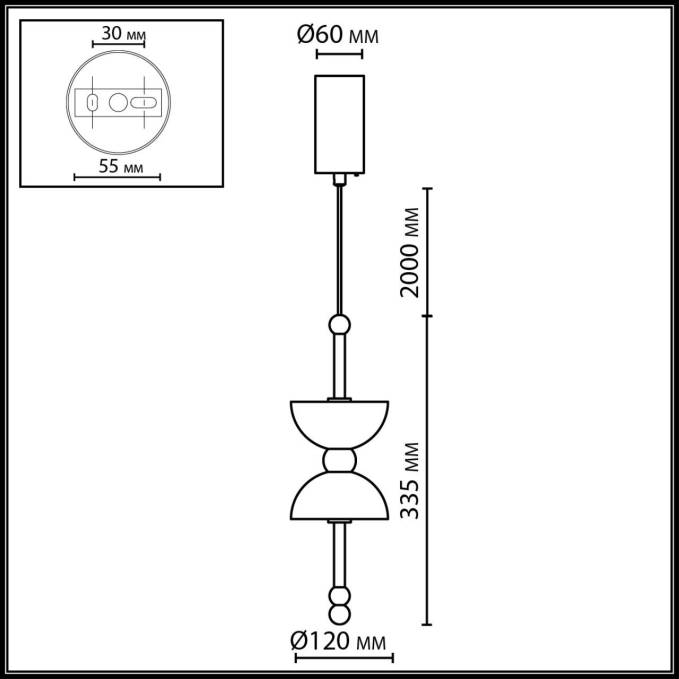 Светильник IP20 LED 7W 560Лм 3000K/3500K/4000K 220-240V FELIZ L-VISION Светильник 197 ODEON LIGHT 6685/7L, схема товара Светильник IP20 LED 7W 560Лм 3000K/3500K/4000K 220-240V FELIZ L-VISION Светильник 197 ODEON LIGHT 6685/7L, схема товара