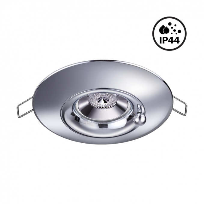 Светильник встраиваемый влагозащищенный IP44 GU10 50W 220V WATER SPOT NT21 596 NOVOTECH 370790, изображение 1 Светильник встраиваемый влагозащищенный IP44 GU10 50W 220V WATER SPOT NT21 596 NOVOTECH 370790, изображение 1