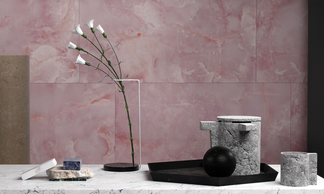 Керамогранит Artcer Onix Soft Pink Poli 60x120 Керамогранит Artcer Onix Soft Pink Poli 60x120